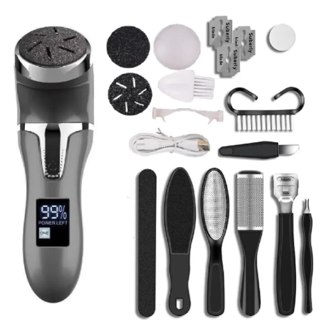 Electric Foot Scrubber with LCD Display