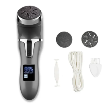 Electric Foot Scrubber with LCD Display