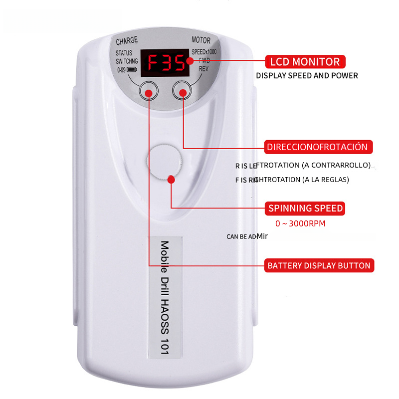Portable Nail Removal Machine with LCD Screen